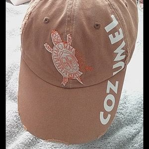 Cap cozumel mex distress adj